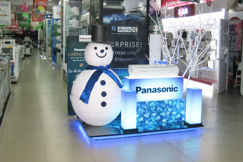 Panasonic air-conditioner display